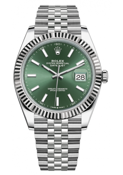 1 Rolex Datejust 41 Mint Green Dial