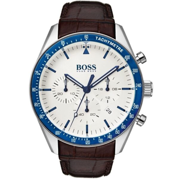 1513629-hugo-boss-watch-men-brown-leather-trophy Hugo Boss 1513629