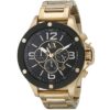 ax1511-armani-exchange-watch-men-black-dial-stainless-steel-metal-gold-strap-quartz-analog-chronograph-wellworn_2 Armani Exchange AX1511